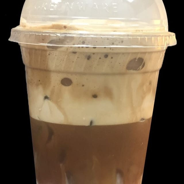 Iced Greek Frappe.