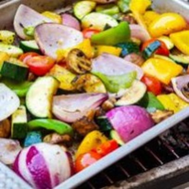 Grilled Seasonal Veggies.