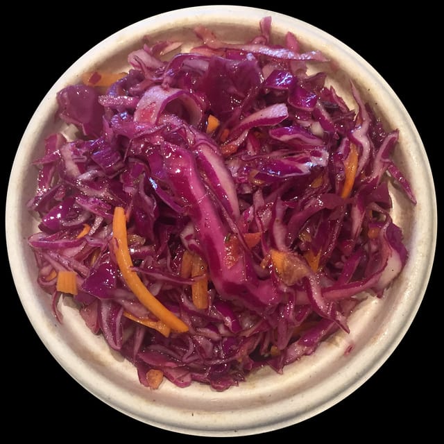 Aegean Red Cabbage Slaw.