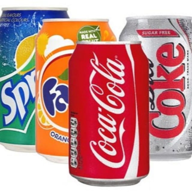 Canned Sodas.