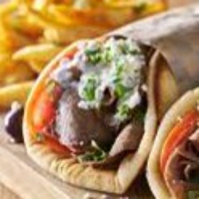 Athenian Beef & Lamb Gyro.