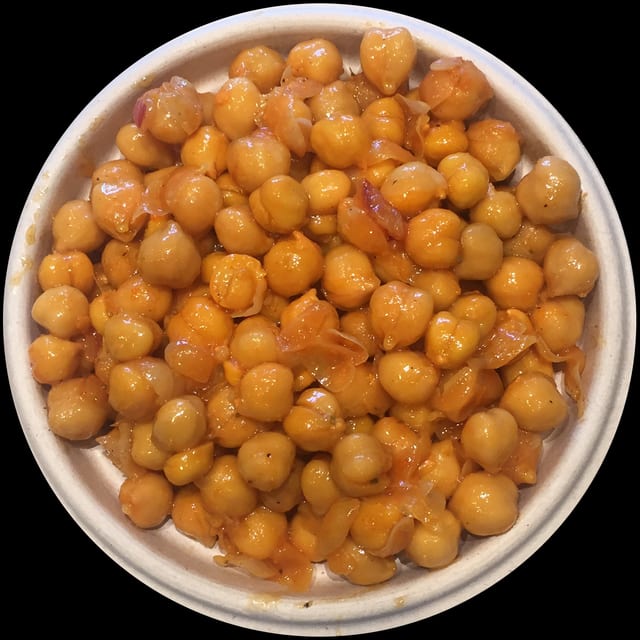 Spiced Chickpeas.