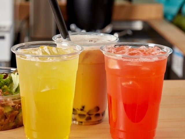 Iced Tea & Fruit Drinks.